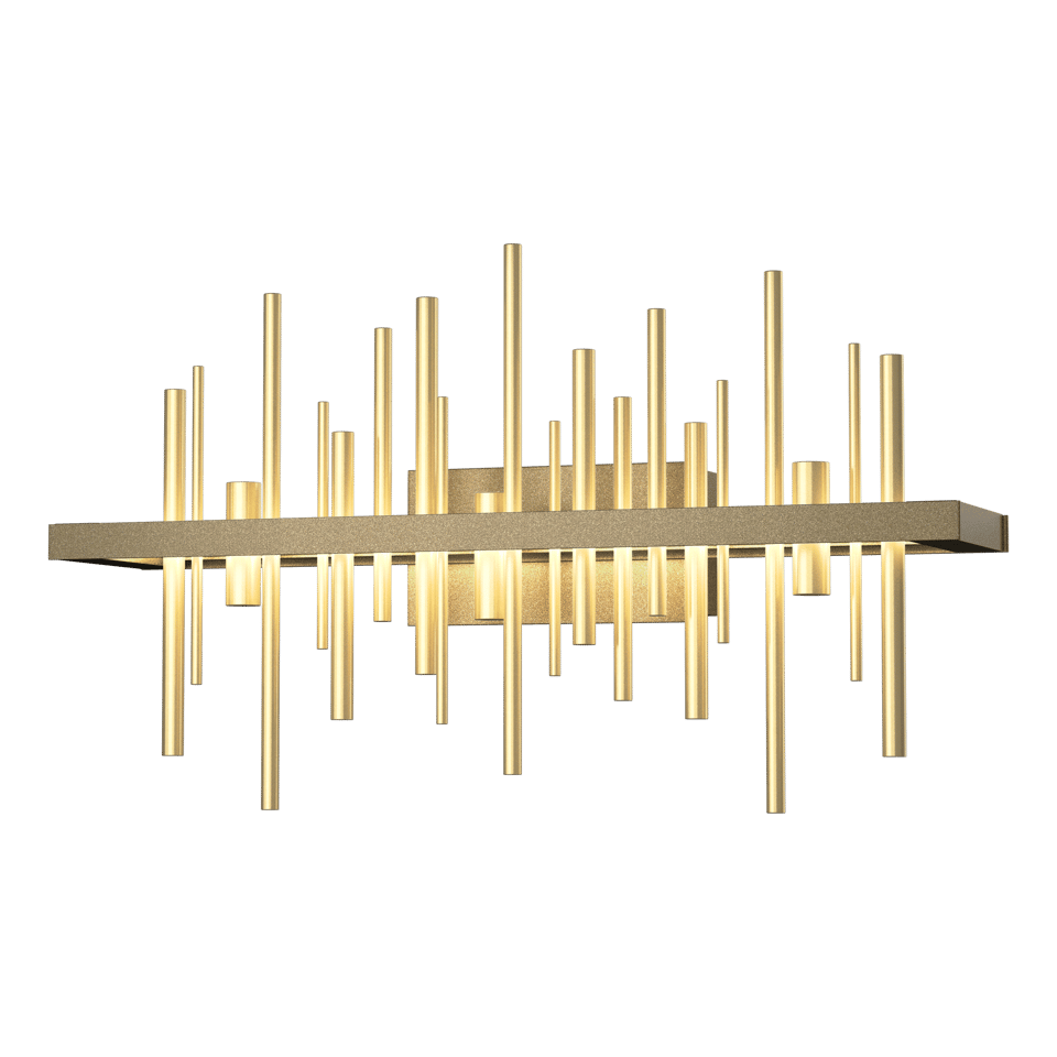 Cityscape 1-Light LED Sconce by Hubbardton Forge - Handcrafted, Dimmable, Energy Efficient, 3000K