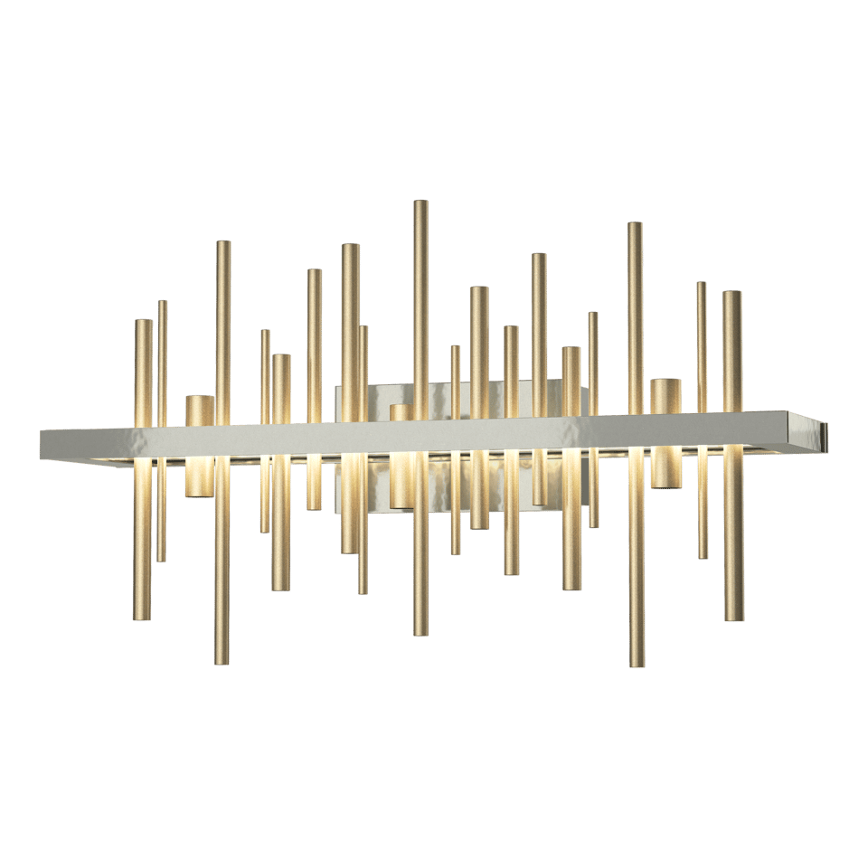 Cityscape 1-Light LED Sconce by Hubbardton Forge - Handcrafted, Dimmable, Energy Efficient, 3000K