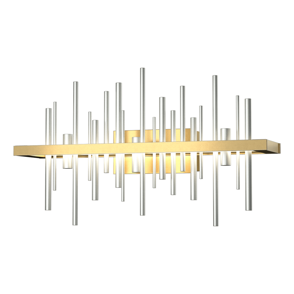 Cityscape 1-Light LED Sconce by Hubbardton Forge - Handcrafted, Dimmable, Energy Efficient, 3000K