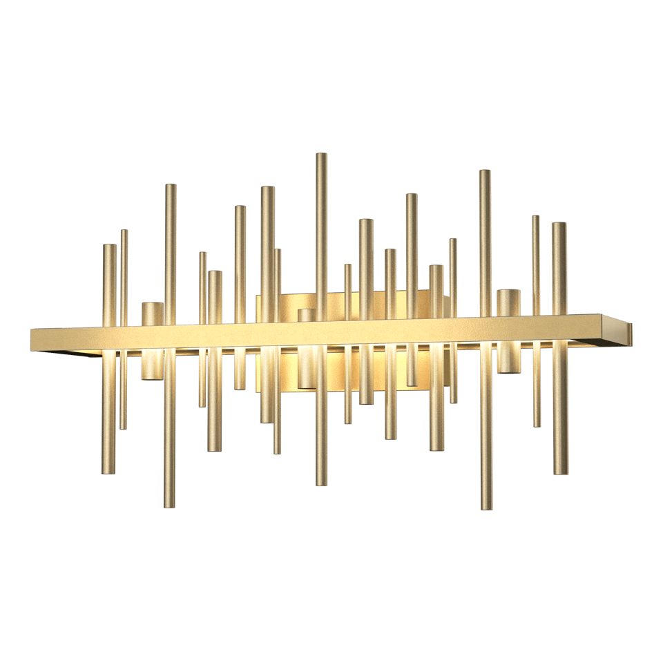 Cityscape 1-Light LED Sconce by Hubbardton Forge - Handcrafted, Dimmable, Energy Efficient, 3000K