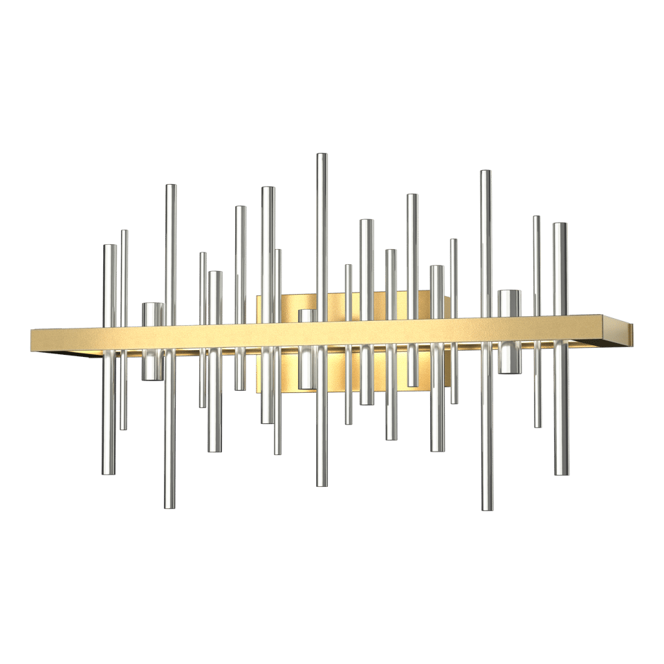 Cityscape 1-Light LED Sconce by Hubbardton Forge - Handcrafted, Dimmable, Energy Efficient, 3000K