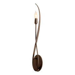 Hubbardton Forge Willow Sconce 26.4" Height Contemporary Design Dimmable E12 Candelabra Base