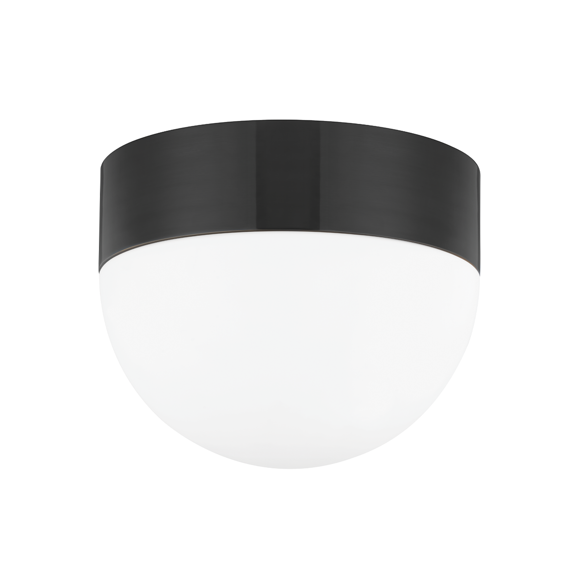 Adams 3-Light Large Flush Mount Ceiling Light by Hudson Valley, Dimmable Opal Glass, UL Damp Rated