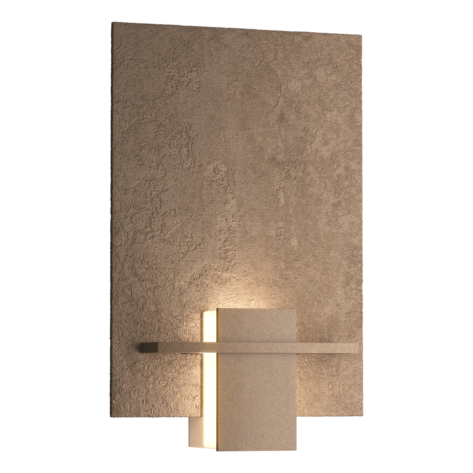 Hubbardton Forge 217510 Handcrafted Steel Aperture Sconce - Dimmable, UL Damp Rated, Stylish Finish Options