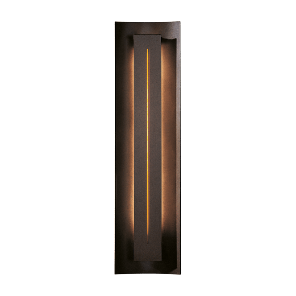 Gallery Sconce 217635 by Hubbardton Forge - Customizable Design, Dimmable, UL Damp Rated, 3 Bulb Fixture