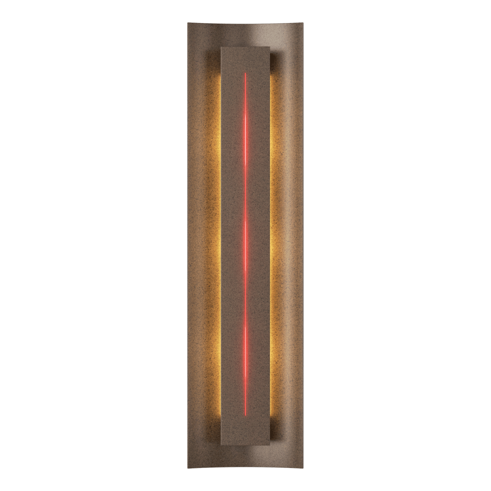 Gallery Sconce 217635 by Hubbardton Forge - Customizable Design, Dimmable, UL Damp Rated, 3 Bulb Fixture