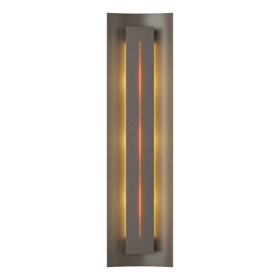 Gallery Sconce 217635 by Hubbardton Forge - Customizable Design, Dimmable, UL Damp Rated, 3 Bulb Fixture