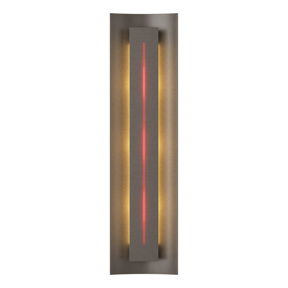 Gallery Sconce 217635 by Hubbardton Forge - Customizable Design, Dimmable, UL Damp Rated, 3 Bulb Fixture