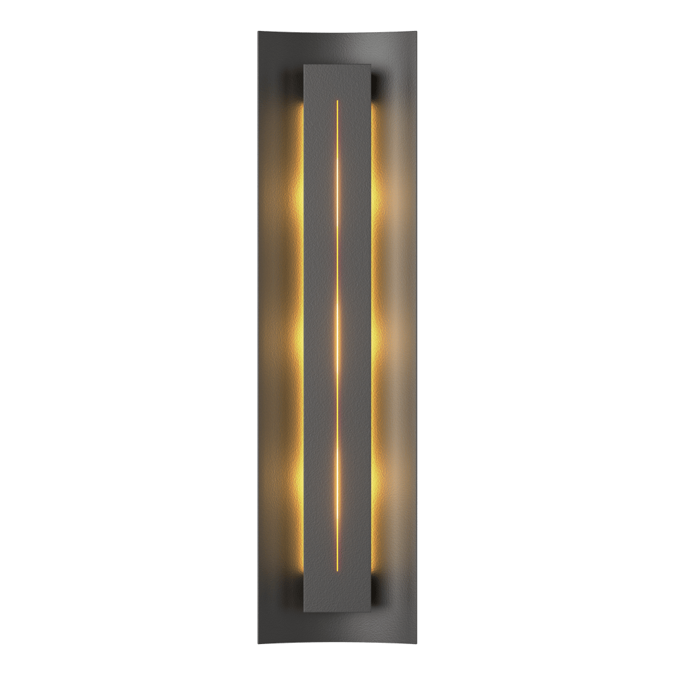 Gallery Sconce 217635 by Hubbardton Forge - Customizable Design, Dimmable, UL Damp Rated, 3 Bulb Fixture