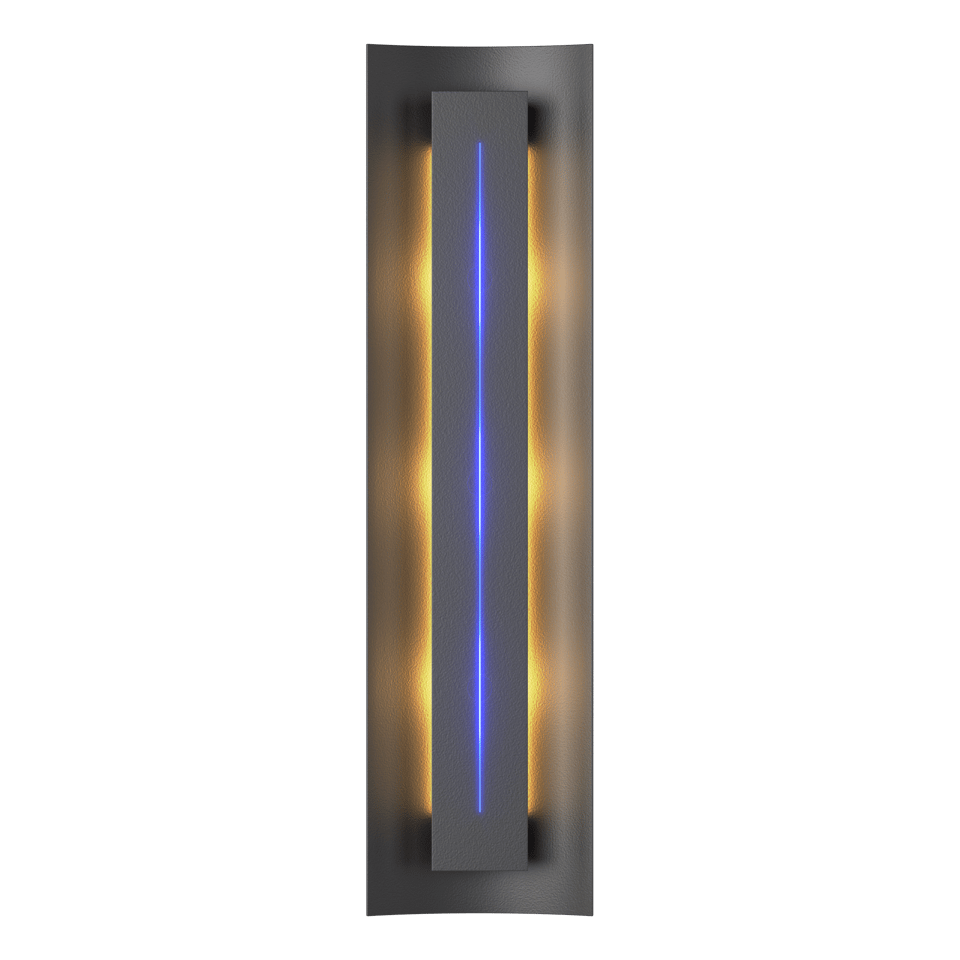 Gallery Sconce 217635 by Hubbardton Forge - Customizable Design, Dimmable, UL Damp Rated, 3 Bulb Fixture