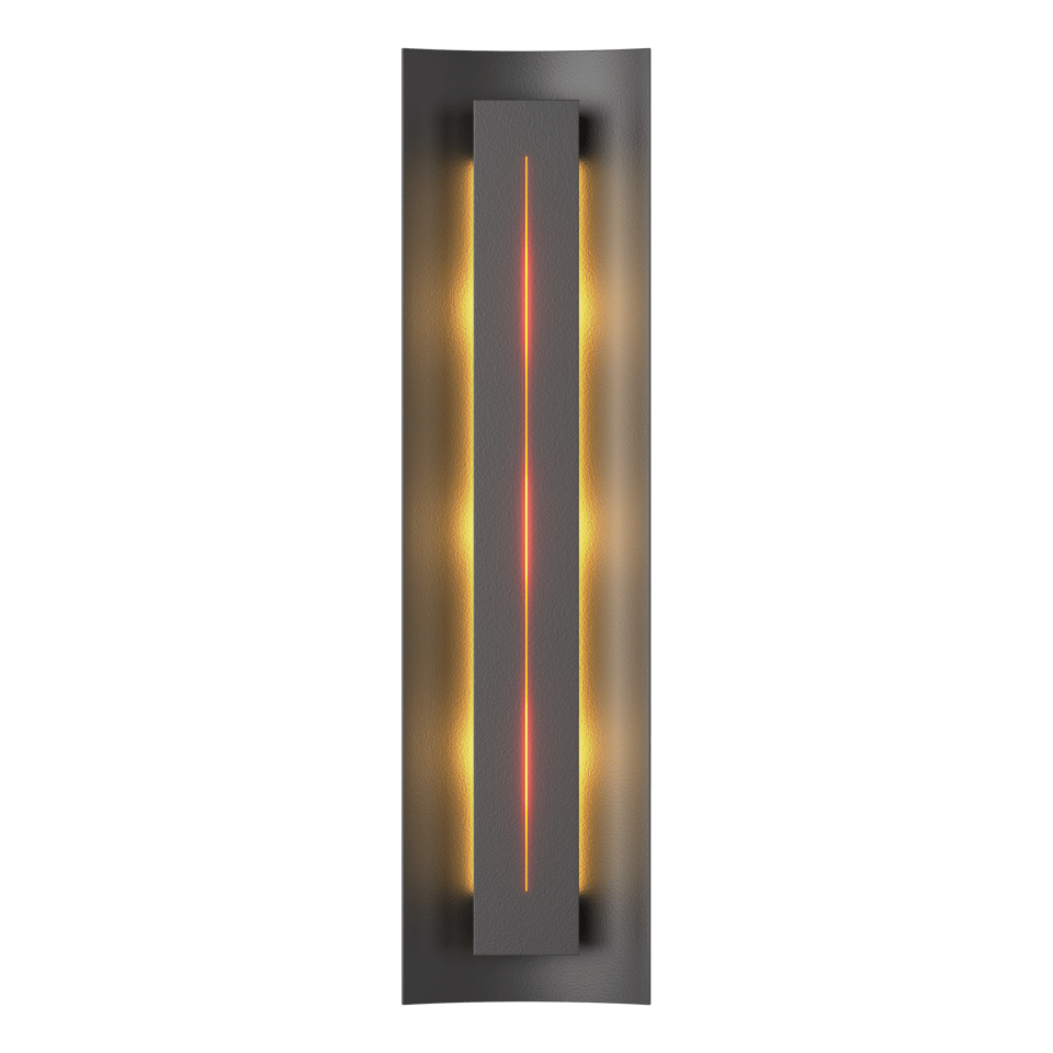 Gallery Sconce 217635 by Hubbardton Forge - Customizable Design, Dimmable, UL Damp Rated, 3 Bulb Fixture