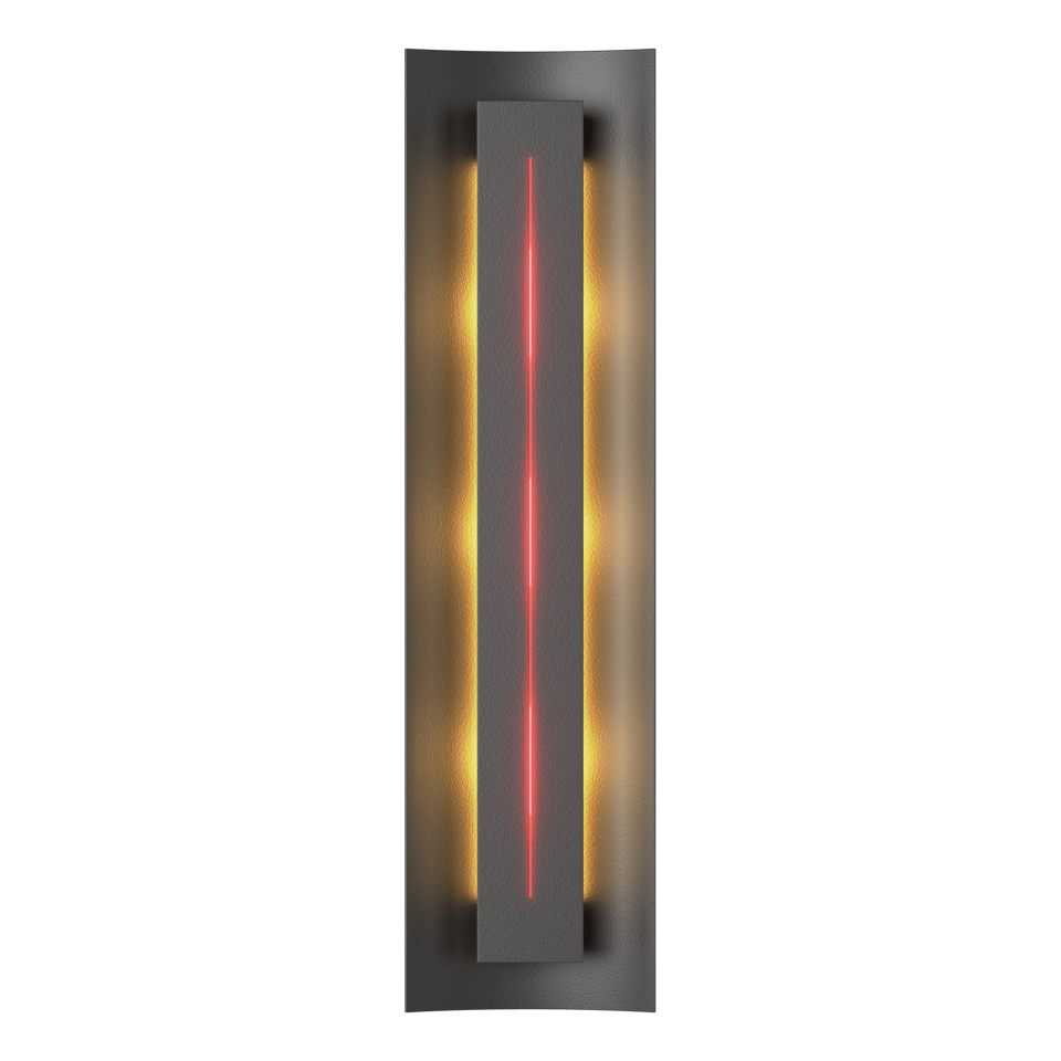 Gallery Sconce 217635 by Hubbardton Forge - Customizable Design, Dimmable, UL Damp Rated, 3 Bulb Fixture