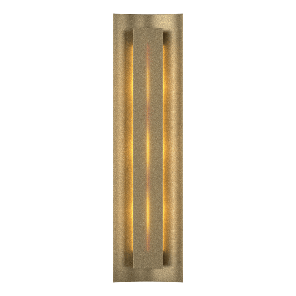 Gallery Sconce 217635 by Hubbardton Forge - Customizable Design, Dimmable, UL Damp Rated, 3 Bulb Fixture