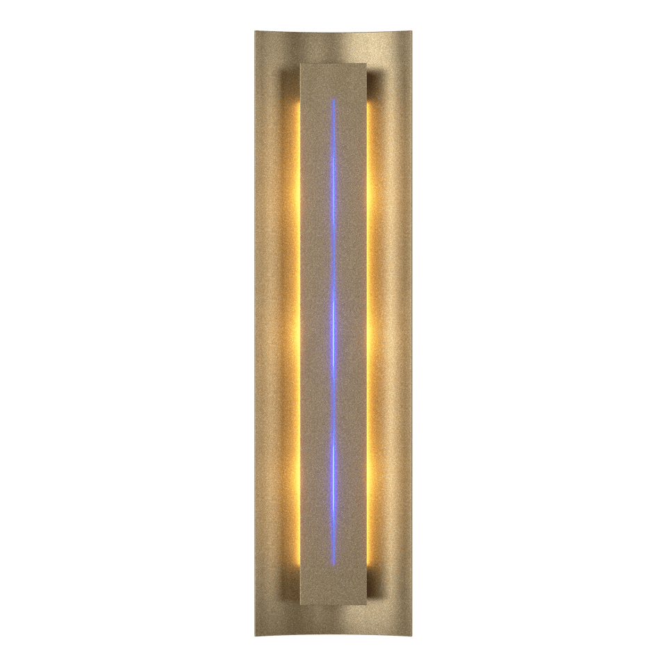 Gallery Sconce 217635 by Hubbardton Forge - Customizable Design, Dimmable, UL Damp Rated, 3 Bulb Fixture