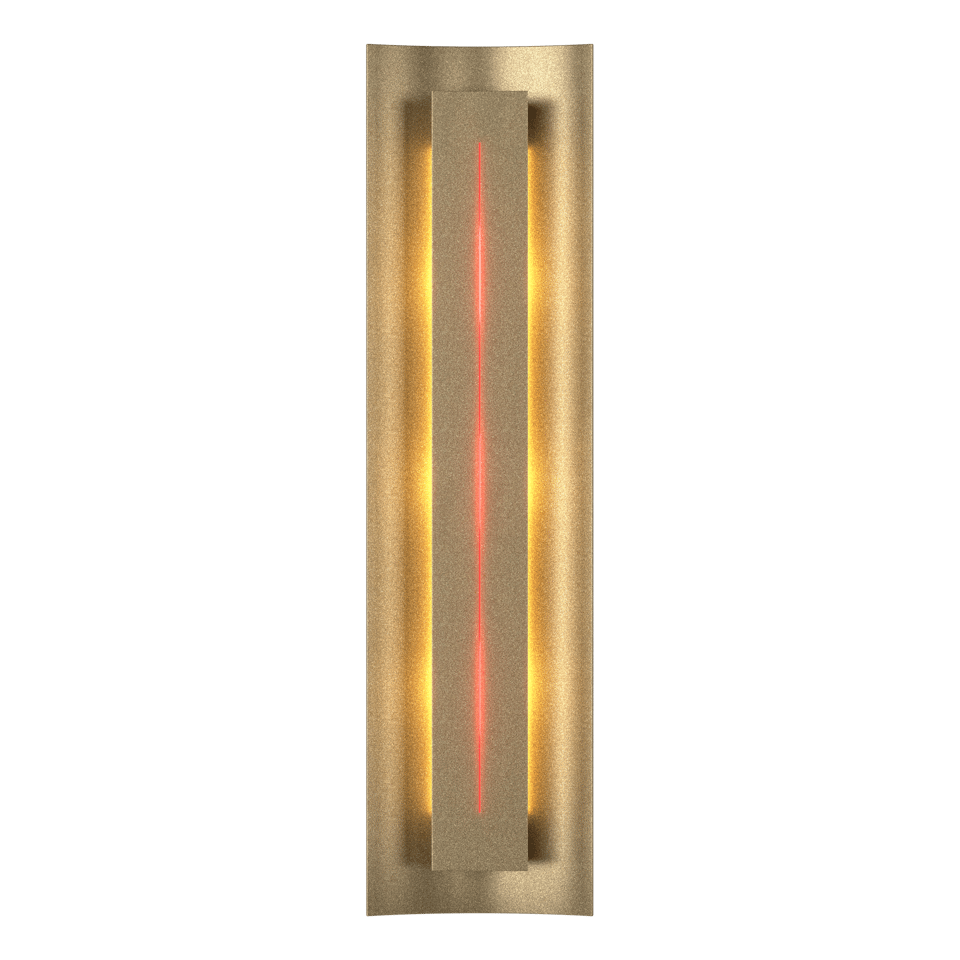 Gallery Sconce 217635 by Hubbardton Forge - Customizable Design, Dimmable, UL Damp Rated, 3 Bulb Fixture