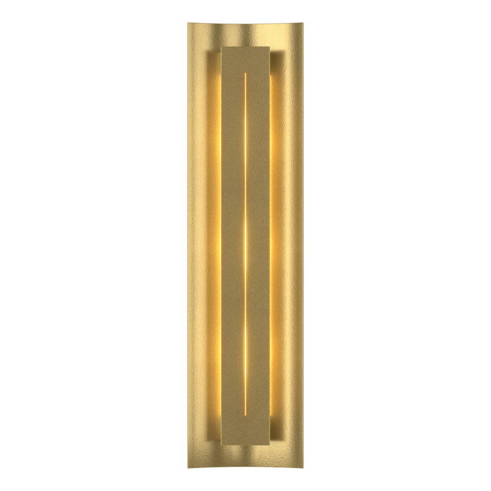 Gallery Sconce 217635 by Hubbardton Forge - Customizable Design, Dimmable, UL Damp Rated, 3 Bulb Fixture