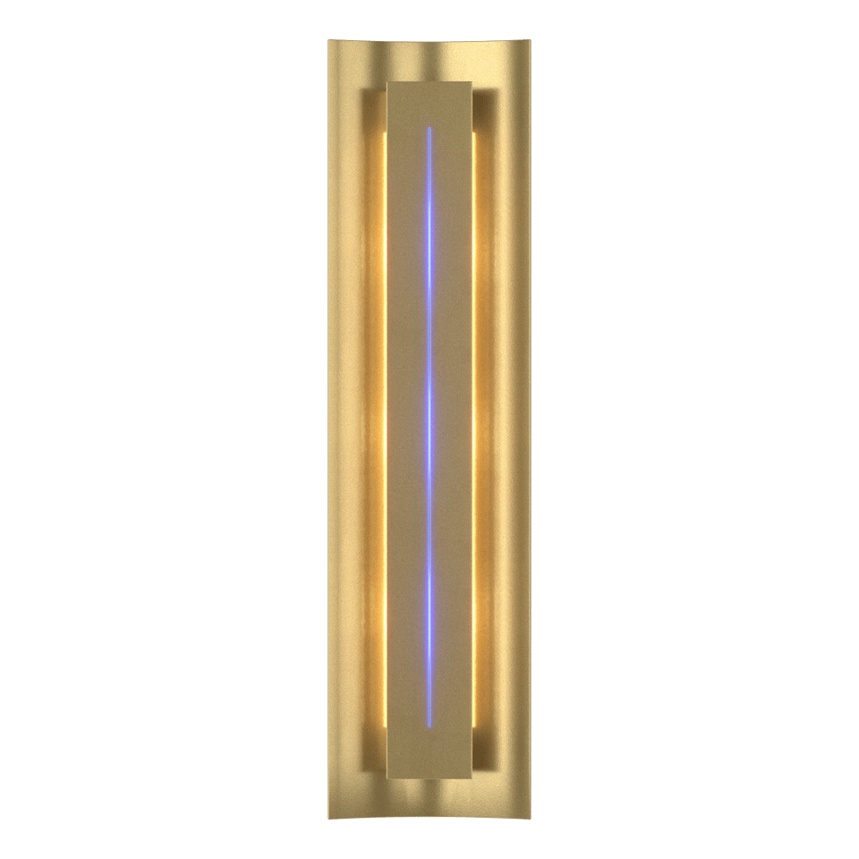 Gallery Sconce 217635 by Hubbardton Forge - Customizable Design, Dimmable, UL Damp Rated, 3 Bulb Fixture