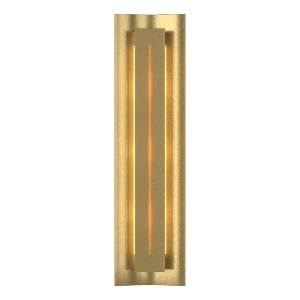 Gallery Sconce 217635 by Hubbardton Forge - Customizable Design, Dimmable, UL Damp Rated, 3 Bulb Fixture