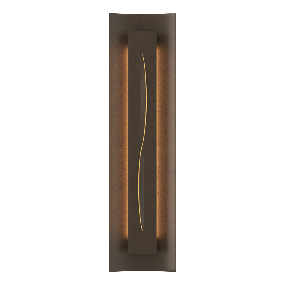 Gallery Sconce by Hubbardton Forge - Hand-Forged Design with 3 Lights, Customizable Finishes, UL Damp Rated