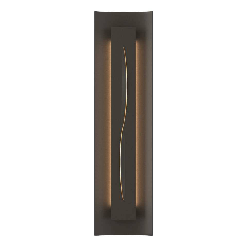 Gallery Sconce by Hubbardton Forge - Hand-Forged Design with 3 Lights, Customizable Finishes, UL Damp Rated