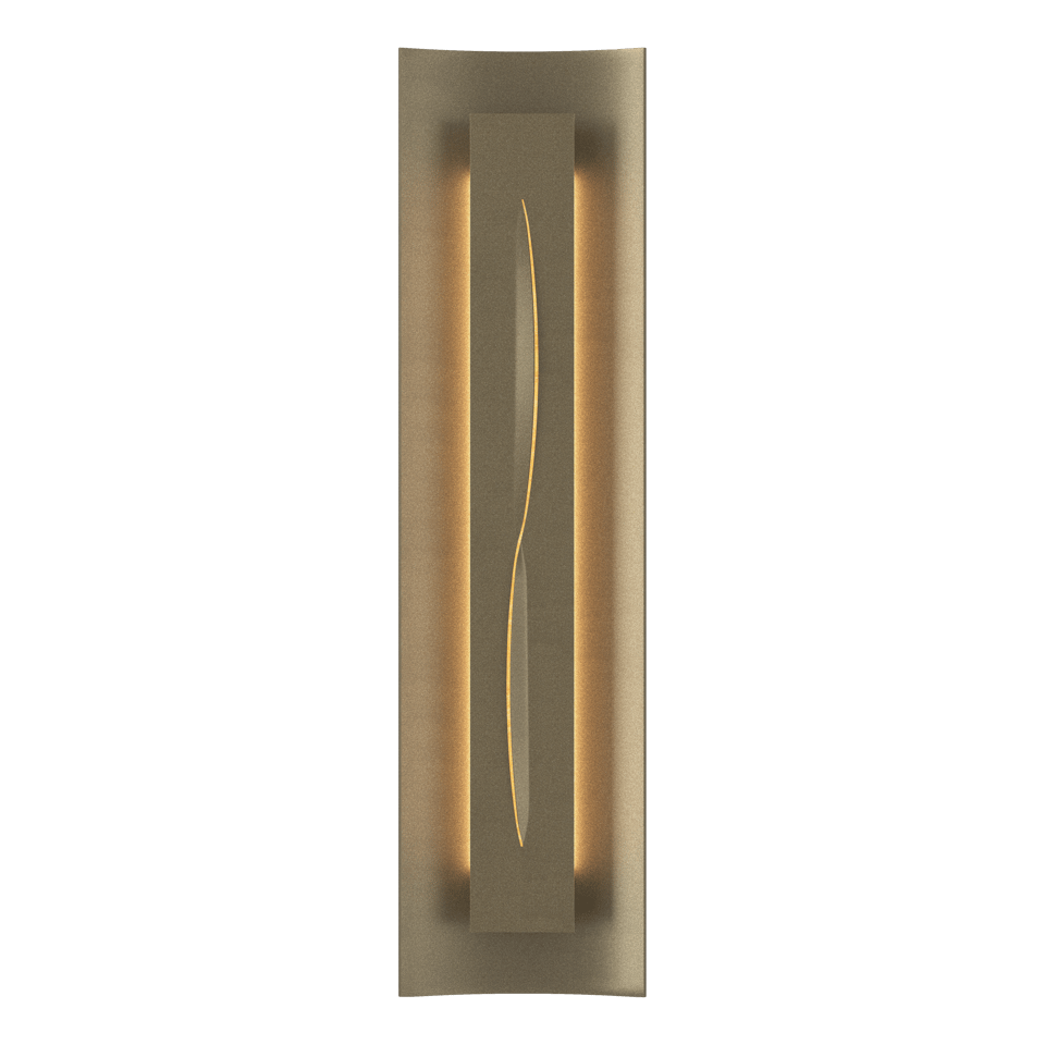 Gallery Sconce by Hubbardton Forge - Hand-Forged Design with 3 Lights, Customizable Finishes, UL Damp Rated