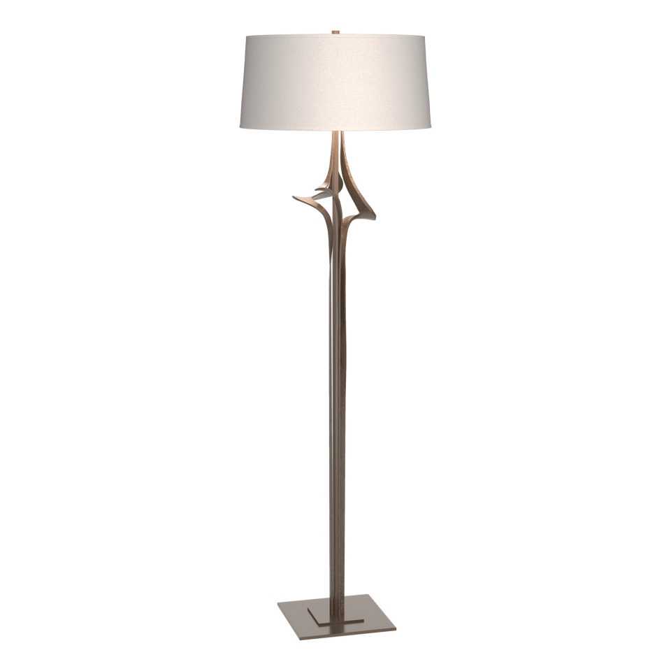 Antasia Floor Lamp by Hubbardton Forge, Hand-Forged, Rustic Elegance, 100W Max, Custom Finishes