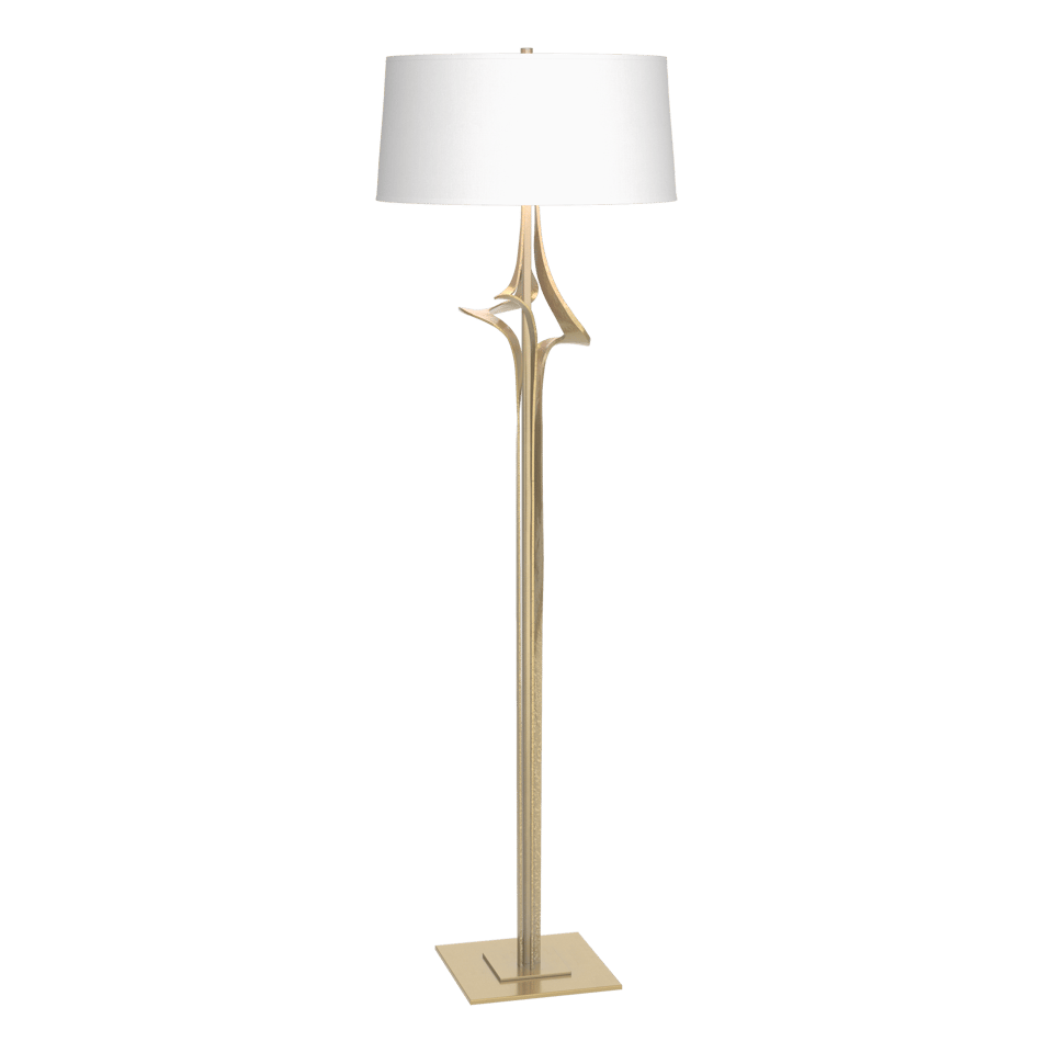 Antasia Floor Lamp by Hubbardton Forge, Hand-Forged, Rustic Elegance, 100W Max, Custom Finishes