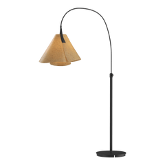 Mobius Arc Floor Lamp 66.3" Tall by Hubbardton Forge - Dimmable, Handcrafted Art in Elegant Finishes