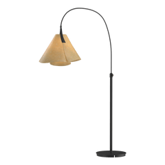 Mobius Arc Floor Lamp 66.3" Tall by Hubbardton Forge - Dimmable, Handcrafted Art in Elegant Finishes