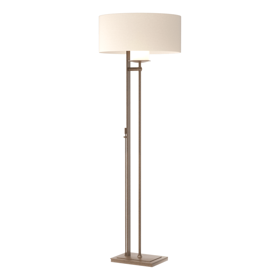 Hubbardton Forge Rook Floor Lamp 234901 - Modern Design with Dimmable Feature & Versatile Finish Options