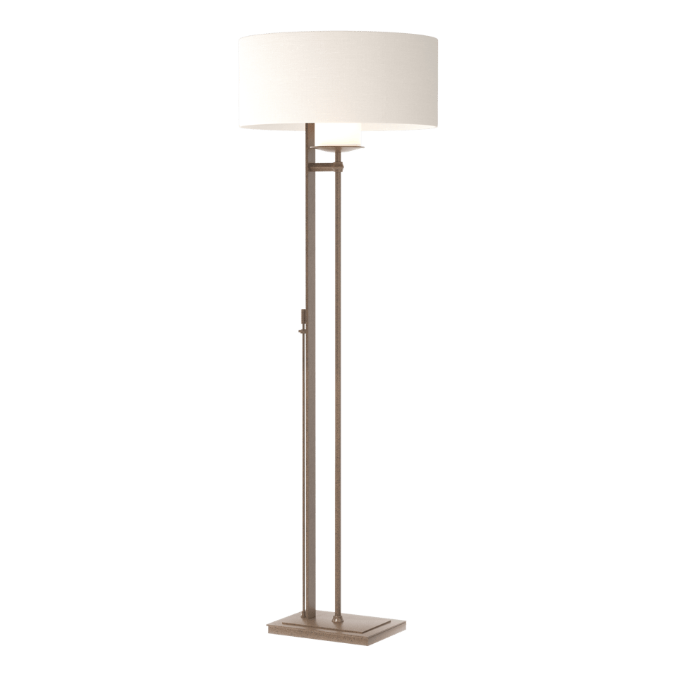 Hubbardton Forge Rook Floor Lamp 234901 - Modern Design with Dimmable Feature & Versatile Finish Options