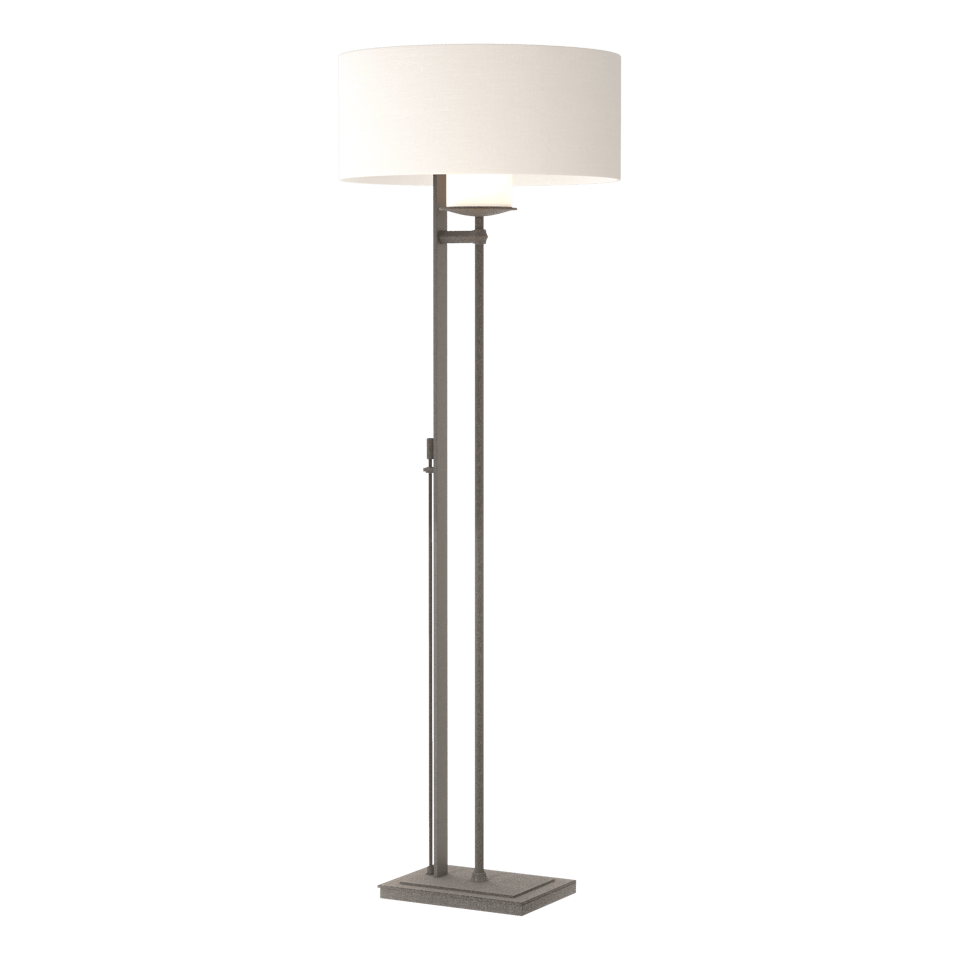 Hubbardton Forge Rook Floor Lamp 234901 - Modern Design with Dimmable Feature & Versatile Finish Options