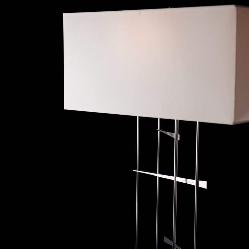 Hubbardton Forge Cavaletti Steel Floor Lamp With Dimmable Lighting - Unique Interlocked Design 100W