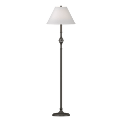 Hubbardton Forge 54.75" Twist Basket Floor Lamp With Customizable Finishes And Dimmable Light