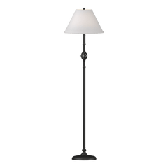 Hubbardton Forge 54.75" Twist Basket Floor Lamp With Customizable Finishes And Dimmable Light