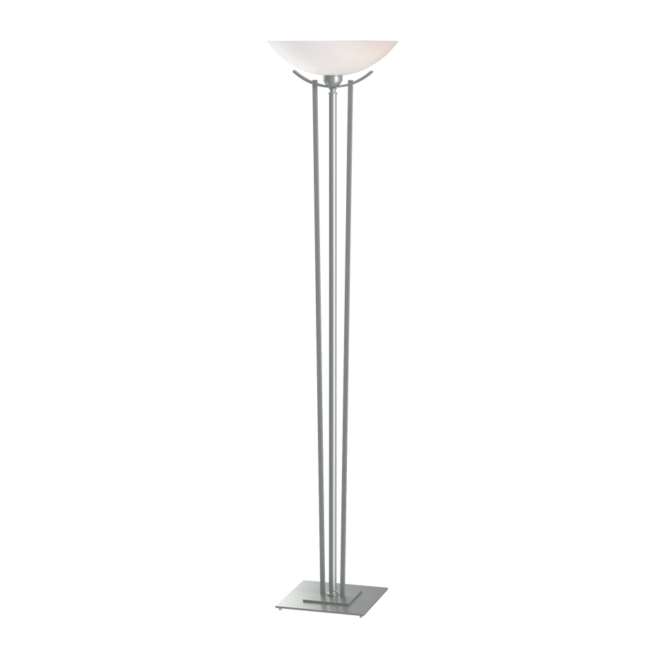 Hubbardton Forge Taper Torchiere Lamp - Elegant Steel & Glass Design, Dimmable Lighting, Multiple Finishes