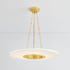 Prattsburgh Chandelier 2530-AGB by Hudson Valley Lighting - Dimmable Aged Brass Hanging Light