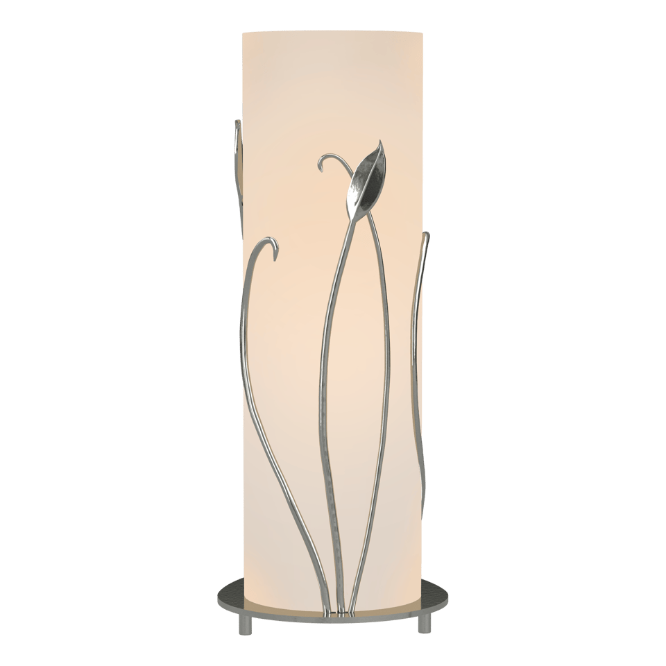 Forged Leaves Table Lamp by Hubbardton Forge, Hand-Forged Iron Design, Dimmable, 18" Height