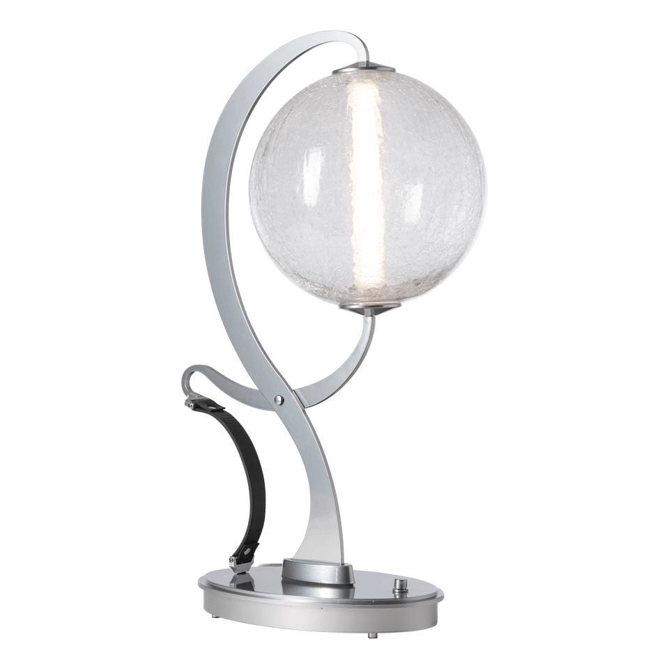 Hubbardton Forge Pression Table Lamp - Vintage-Inspired Design, Unique Glass Globe, Energy Efficient LED