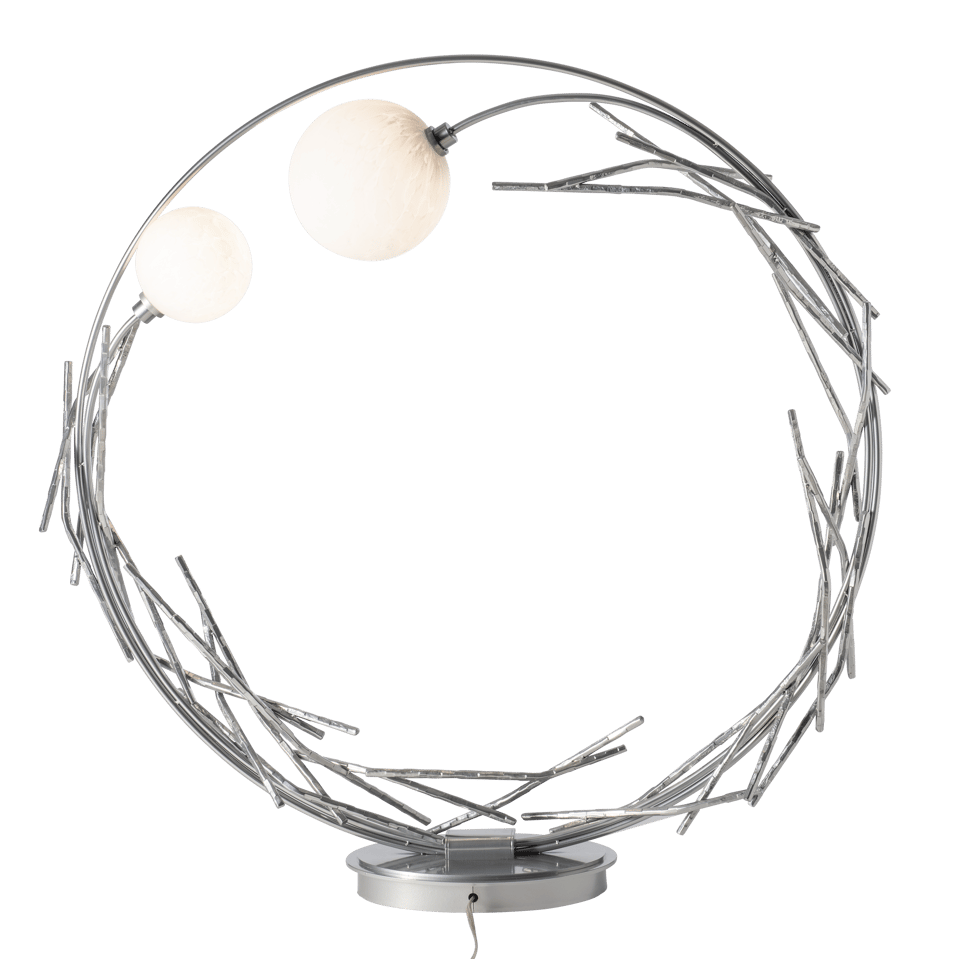 Brindille Ring Lamp by Hubbardton Forge, 36.6-Inch, Dimmable, Unique Handcrafted Design