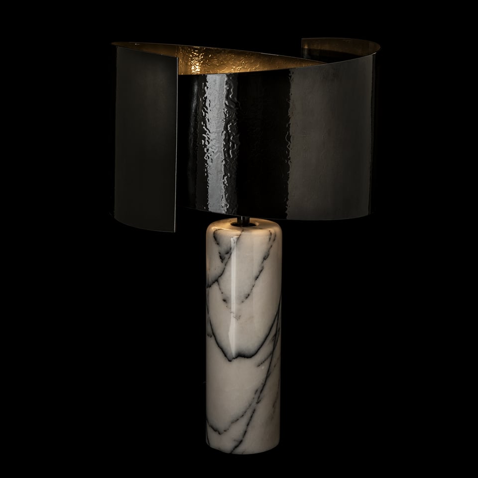 Zen Table Lamp by Hubbardton Forge 272117 - Dimmable, Multiple Finish Options, Elegant Design