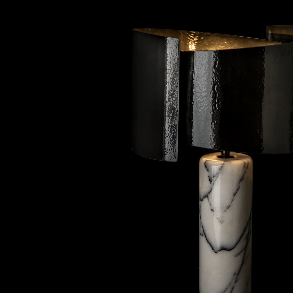 Zen Table Lamp by Hubbardton Forge 272117 - Dimmable, Multiple Finish Options, Elegant Design