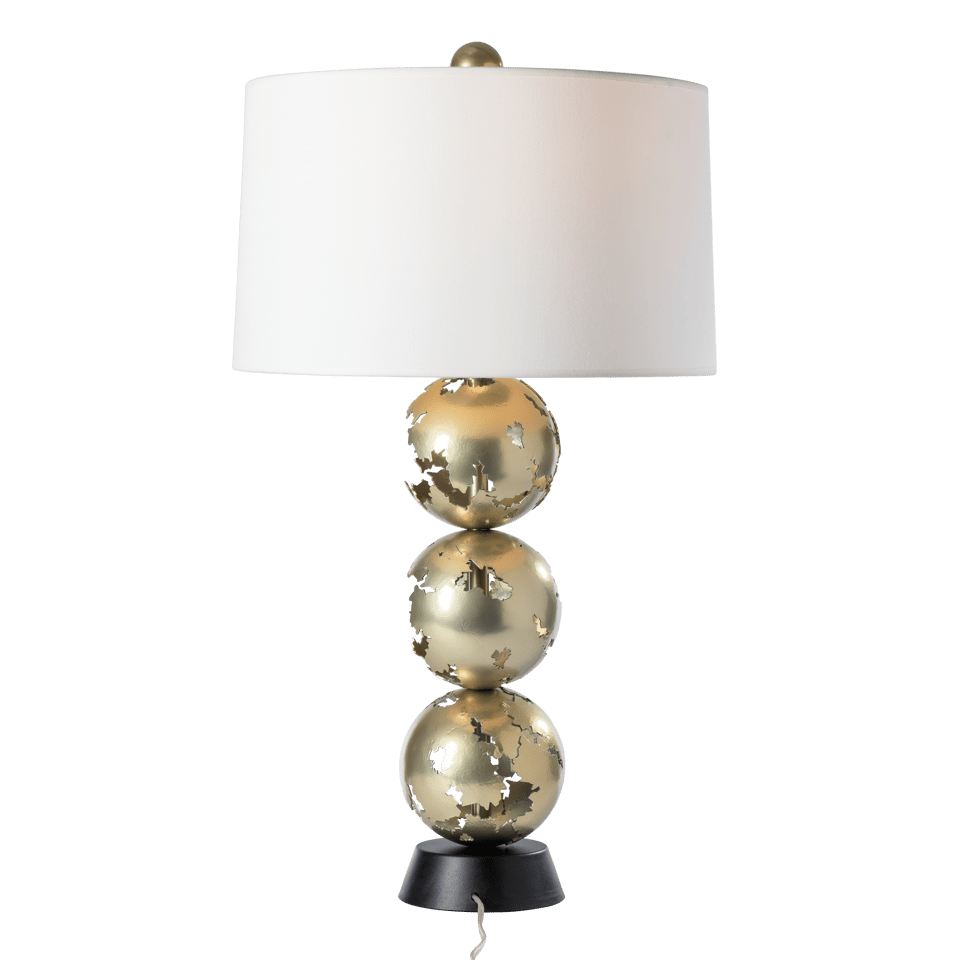 Hubbardton Forge Pangea Tall Table Lamp 272120 - Unique Hand-Forged Brutalist Design with Dimmable Lighting