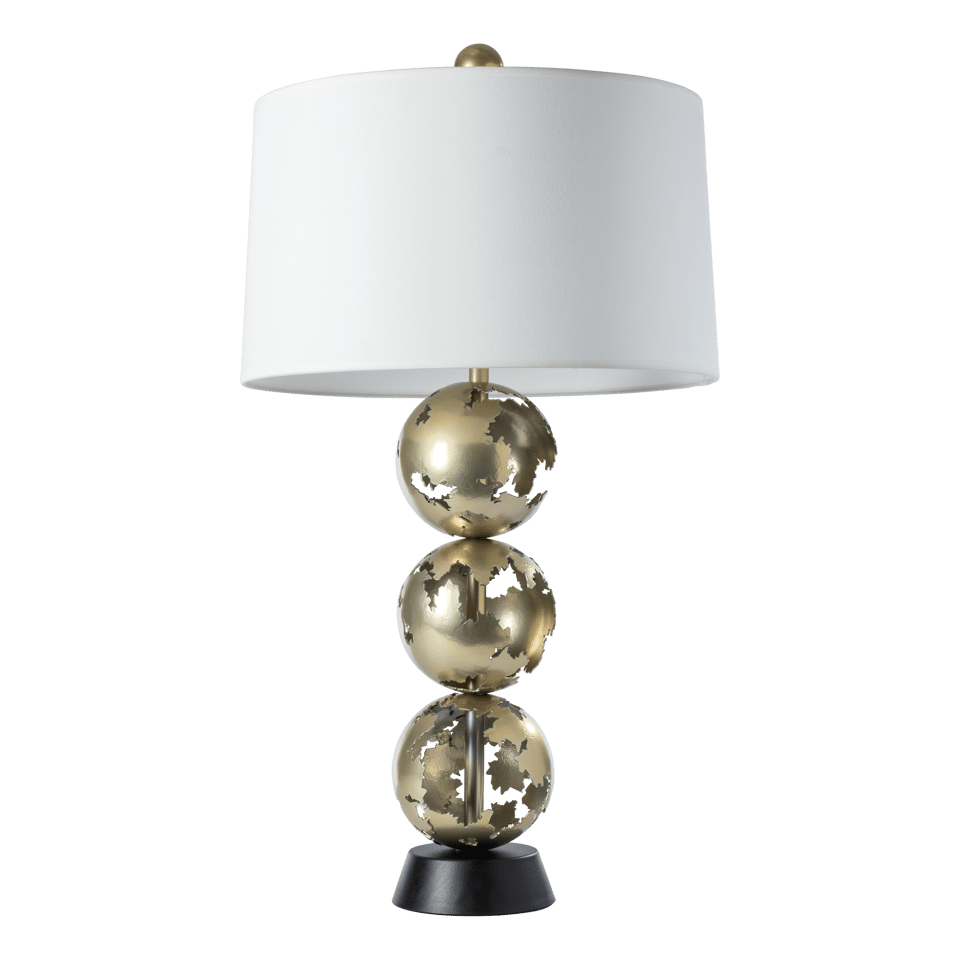 Hubbardton Forge Pangea Tall Table Lamp 272120 - Unique Hand-Forged Brutalist Design with Dimmable Lighting