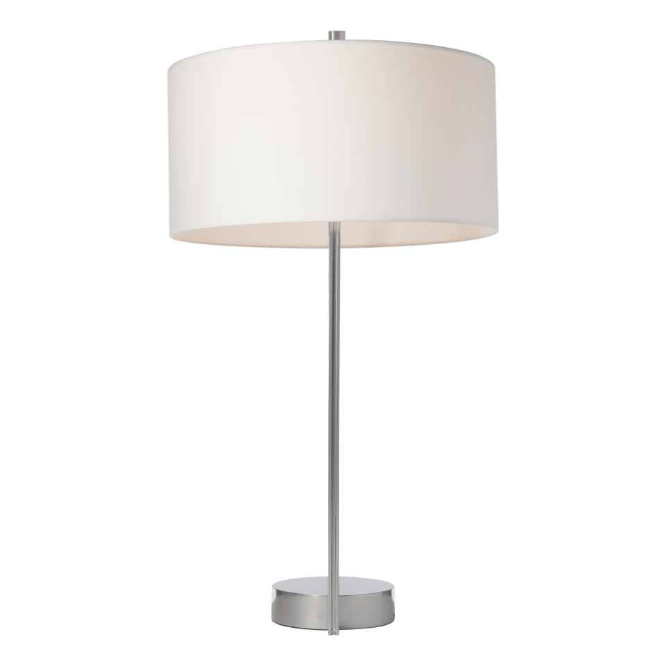 Hubbardton Forge Cypress Table Lamp 28.5" Tall, U-Shaped Design, Dimmable, UL Damp Rated