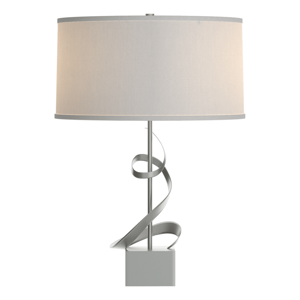 Gallery Spiral Table Lamp by Hubbardton Forge - Handcrafted, Dimmable, Custom Finish Options