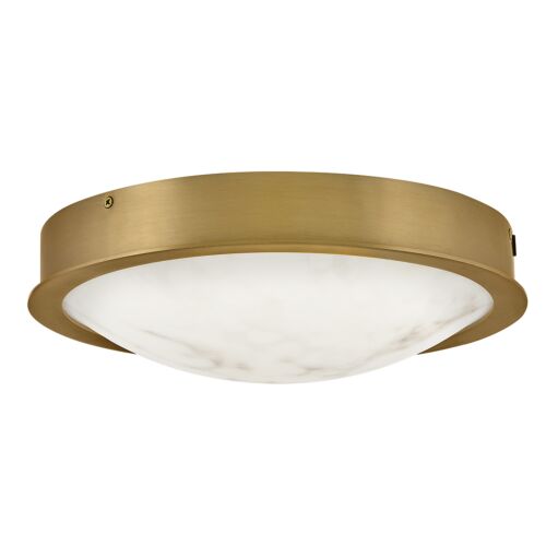 Cava Small Flush Mount Ceiling Light by Fredrick Ramond - Cloudstone Finish, Energy-Efficient LED