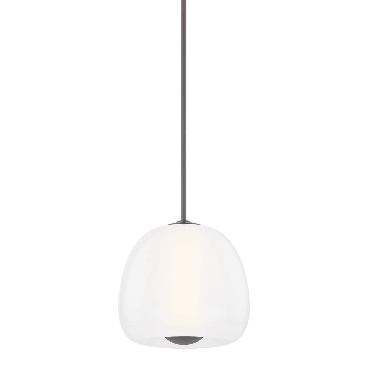 Hudson Valley Scranton Pendant 3015 - Elegant Hanging Light with Etched Glass & Opal Glow