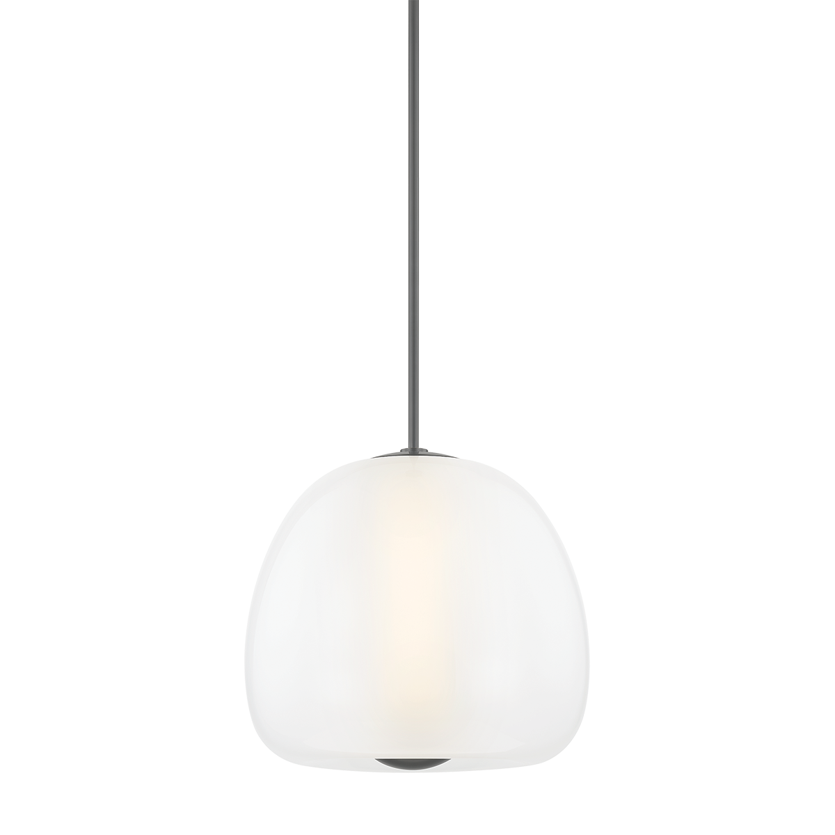 Scranton Large Pendant Light by Hudson Valley, Dimmable LED, Etched Glass, 2225 Lumens