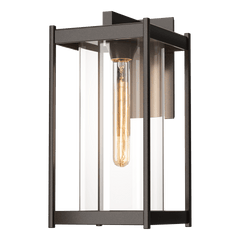 Cela Large Outdoor Sconce 16.3" by Hubbardton Forge - Dimmable Blown Glass & Durable Aluminum